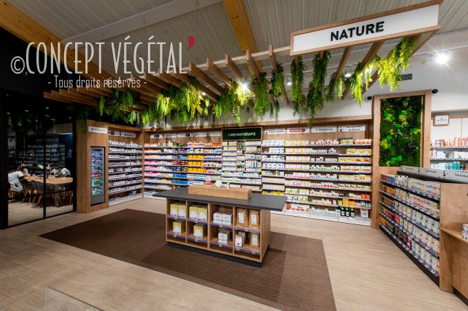 Plafond Végétal artificiel