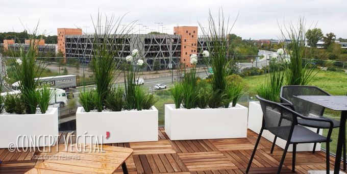 Jardinières artificielles
