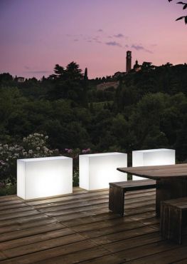 Pot lumineux rectangulaire haut (copie)